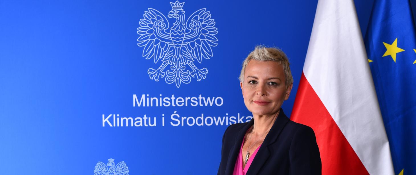 Anna Łukaszewska-Trzeciakowska. Fot. Ministerstwo klimatu i środowiska.