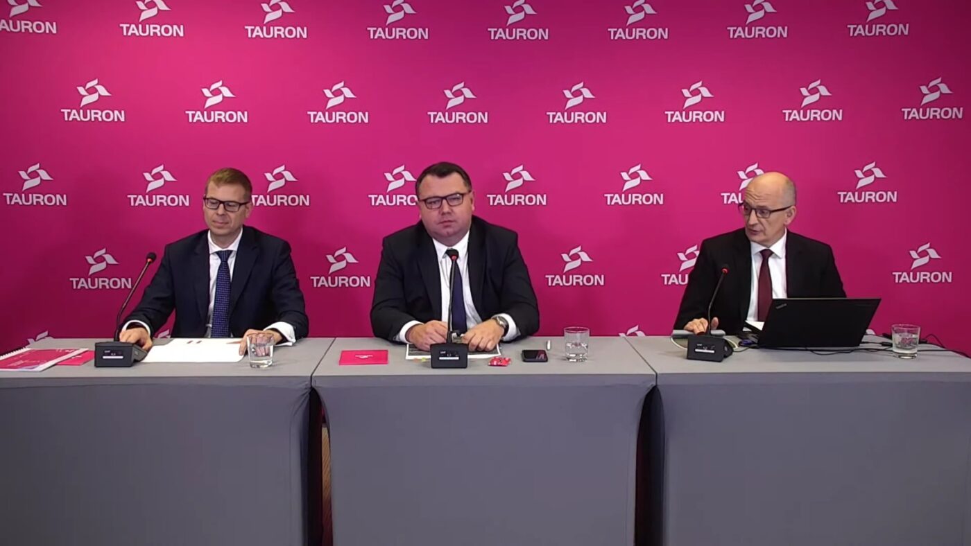 Konferencja prasowa Taurona. Fot. Michał Perzyński
