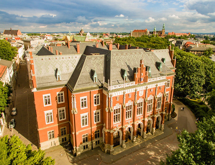 Historyczny budynek Uniwersytetu Jagiellońskiego. Fot. Uniwersytet Jagielloński.