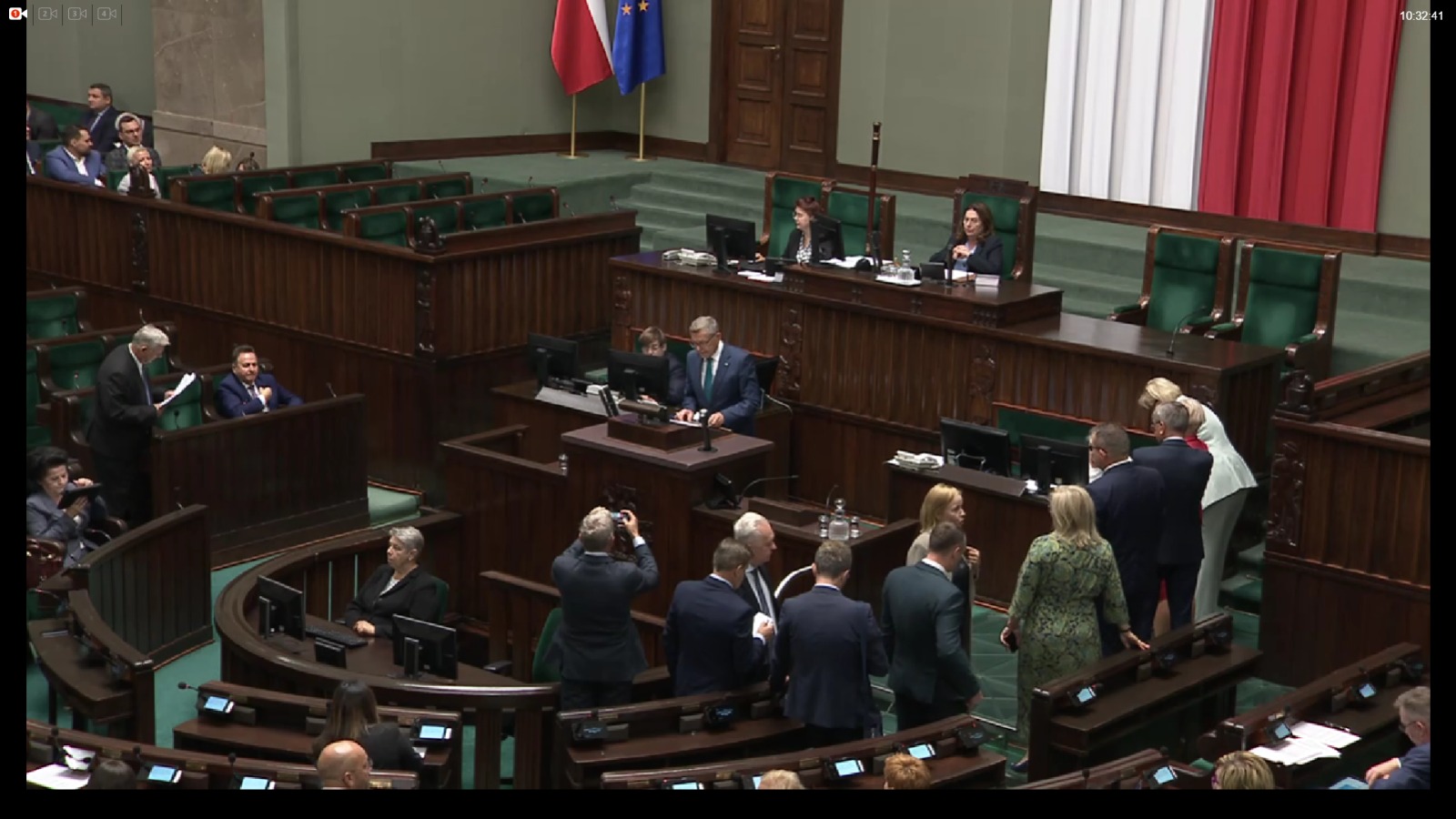 Debata w Sejmie. Fot. Michał Perzyński