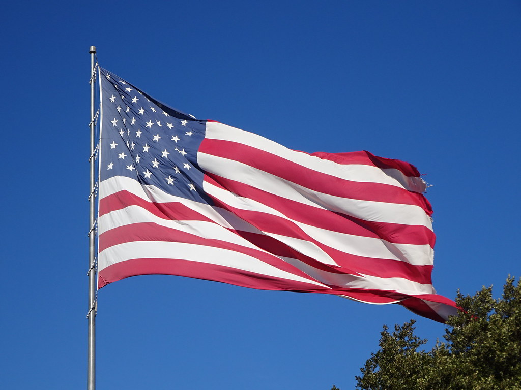 Flaga USA. Źródło: Flickr