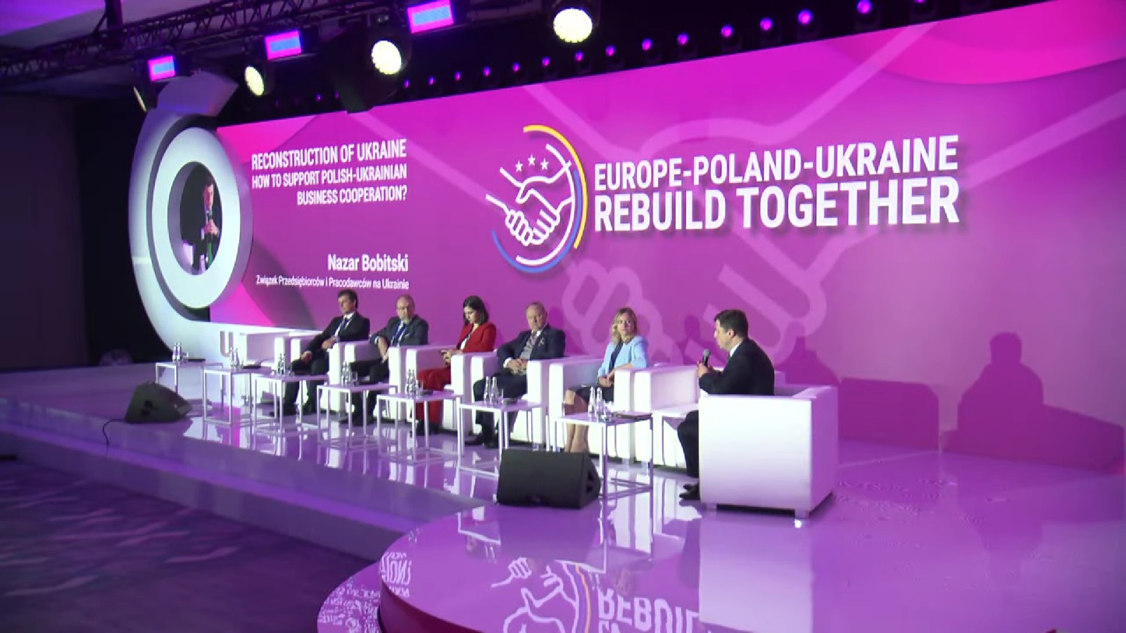 Międzynarodowa Konferencja „Europe-Poland-Ukraine. Rebuild Together”. Fot. BiznesAlert.pl