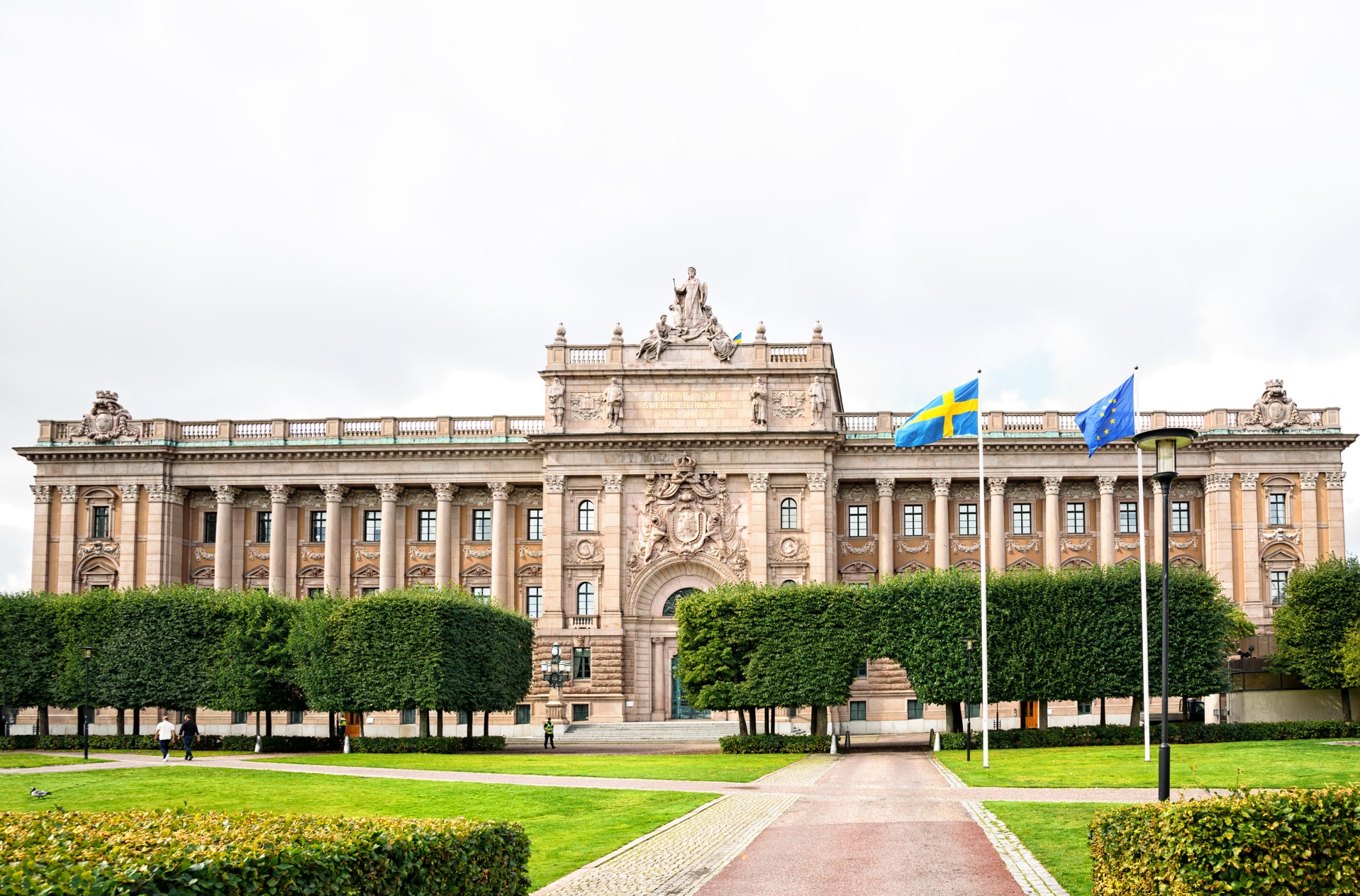 Budynek szwedzkiego parlamentu Riksdag. Fot. Freepik