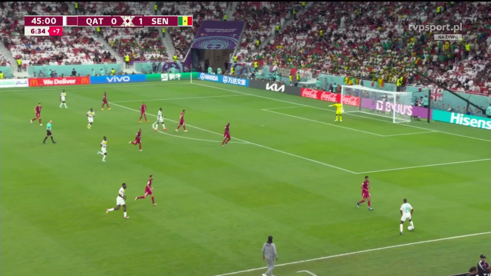 Mistrzostwa świata piłki nożnej w Katarze. Źródło: TVP Sport