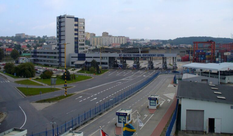 Bałtycki Terminal Kontenerowy. Fot. Wikimedia Commons.