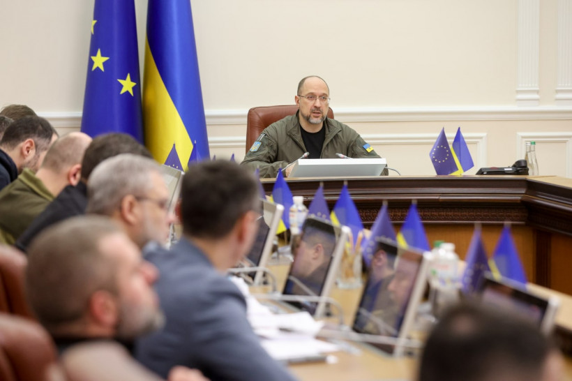Premier Denis Szmyhal. Fot. Kancelaria Premiera Ukrainy.