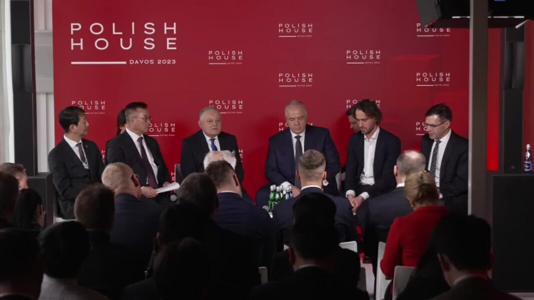 Polski atom w Davos. Fot. Michał Perzyński