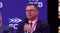 Prezes Westinghouse Polska Mirosław Kowalik na POWERPOL. Źródło: YouTube