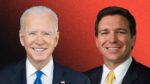 Joe Biden i Ron DeSantis. Grafika: Mikołaj Teperek