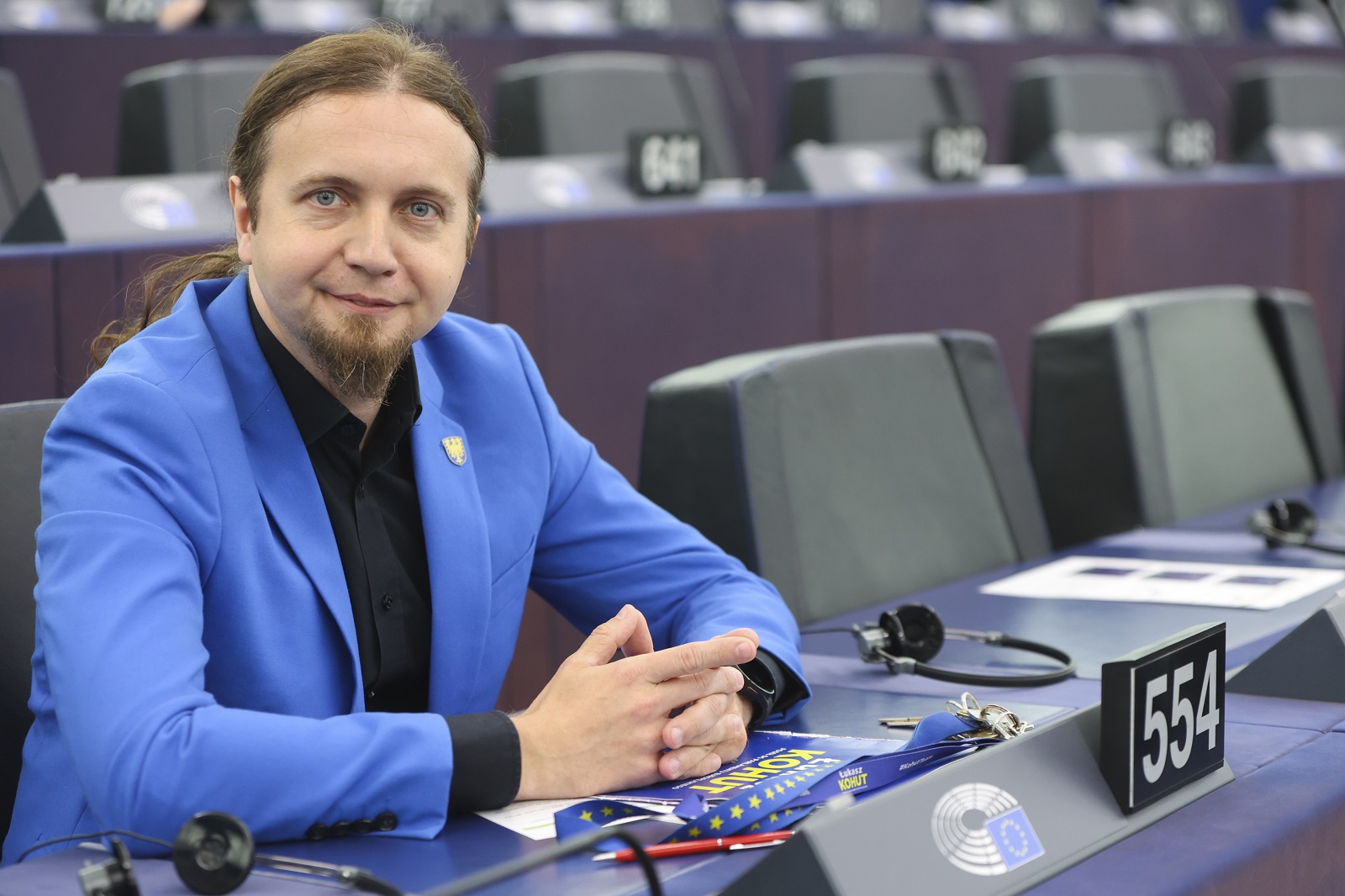 Łukasz Kohut. Fot. Parlament Europejski.
