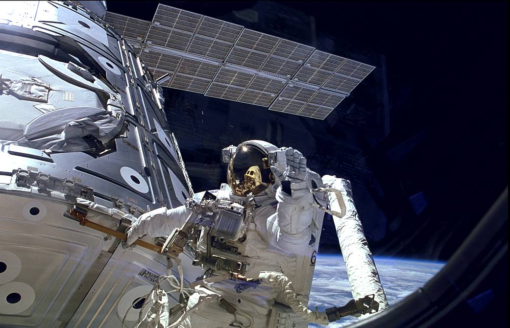 Międzynarodowa Stacja Kosmiczna. Fot.: NASA