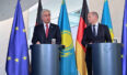 Kasym-Żomart Tokajew i Olaf Scholz. Fot. Kancelaria Prezydenta Kazachstanu.