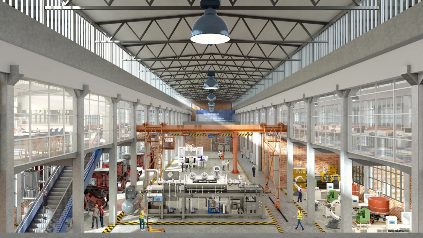 Akcelerator Westinghouse. Grafika: Westinghouse.