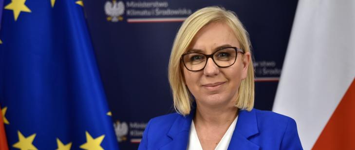Paulina Hennig-Kloska. Fot. Ministerstwo klimatu i środowiska.