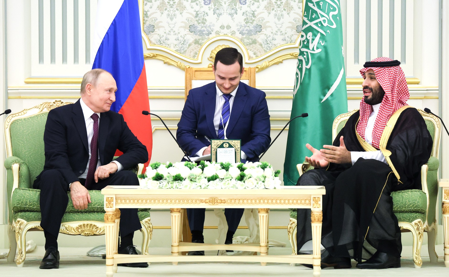 Władimir Putin i Mohammad bin Salman. Fot. Kremlin.ru.