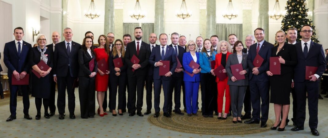 Zaprzysiężenie rządu Donalda Tuska. Fot. Kancelaria Premiera.