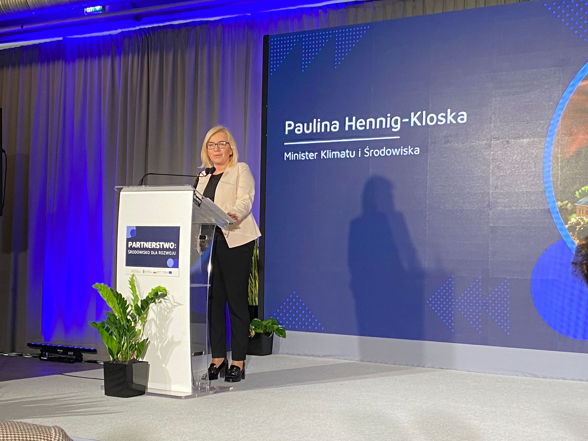 Wiceminister klimatu i środowiska Paulina Hennig-Kloska Fot. Jacek Perzyński
