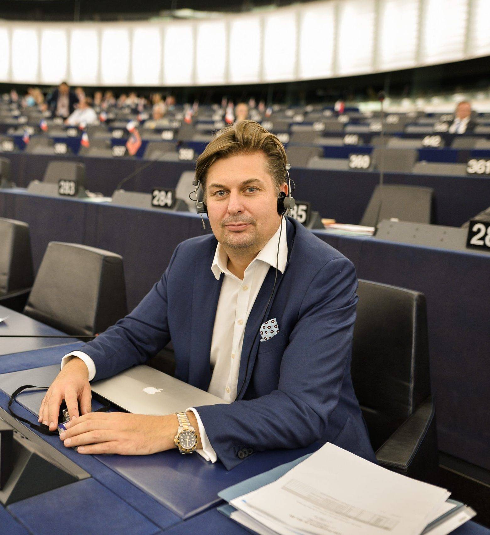 Maximilian Krah. Fot. Parlament Europejski.