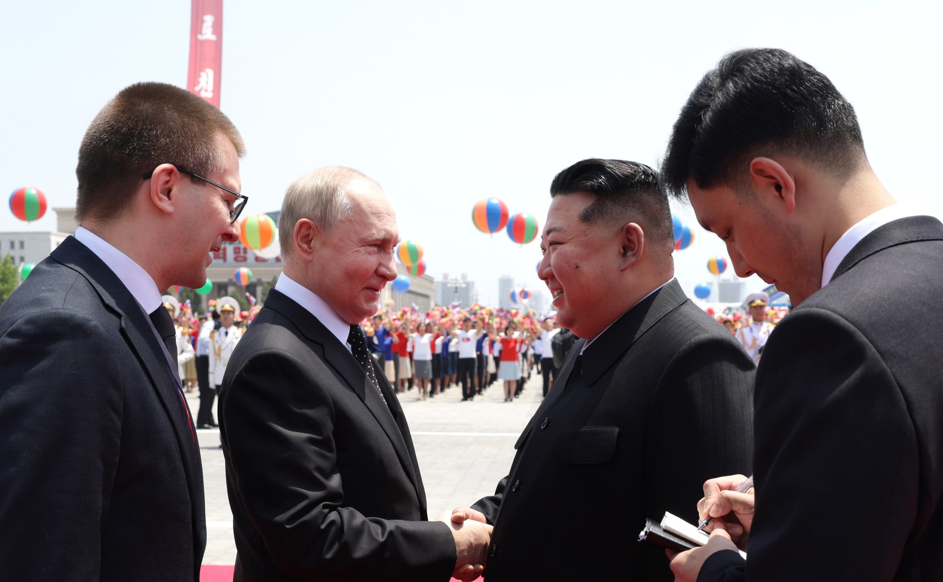 Władimir Putin i Kim Dzong Un. Fot. Kremlin.ru.
