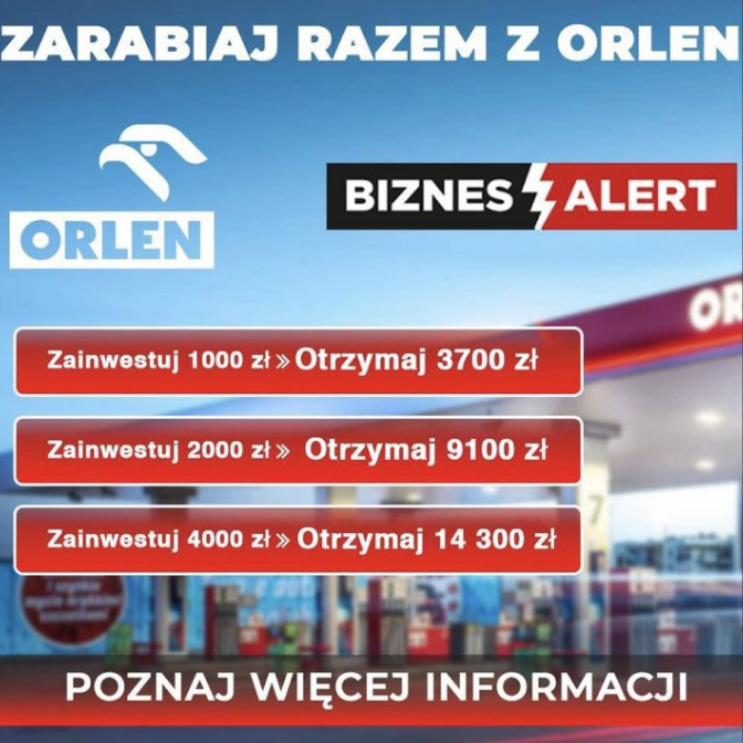 Fałszywa reklama z wykorzystaniem logo BiznesAlert.pl