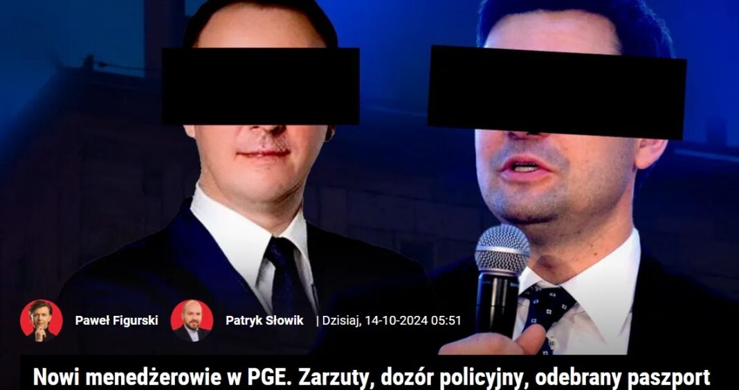 Menadżerowie PGE z zarzutami