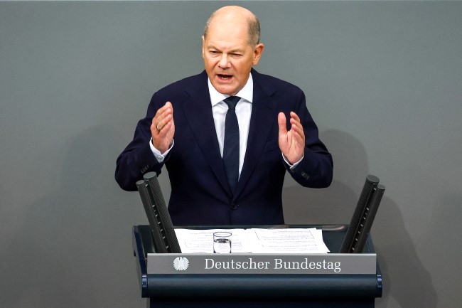 Niemiecki kanclerz Olaf Scholz