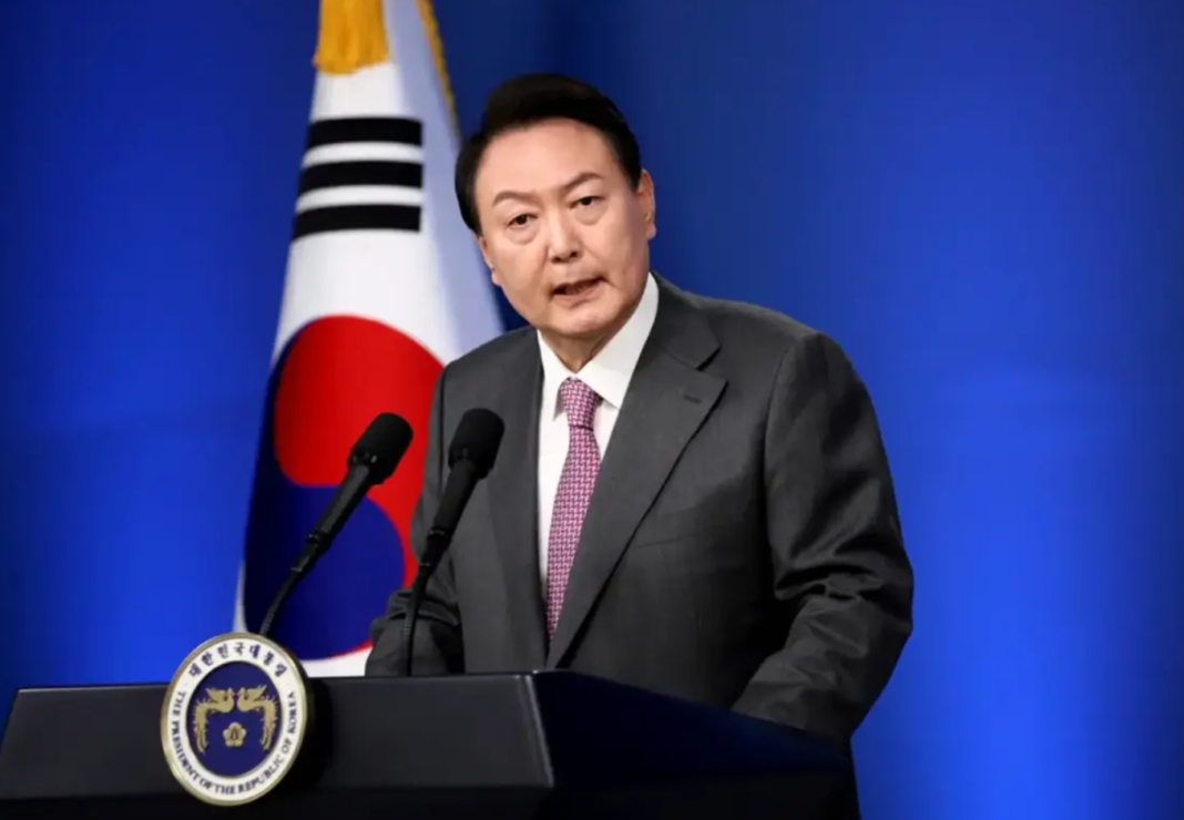 Prezydent Korei Południowej Yoon Suk-yeol. Fot. freemalaysiatoday.com