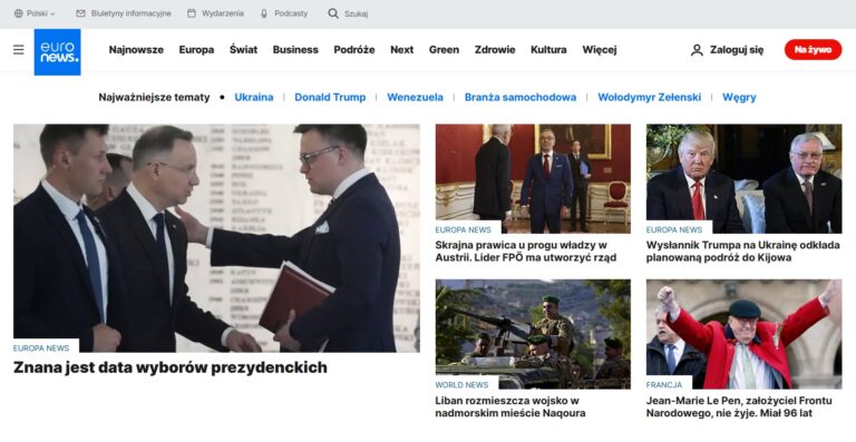 Euronews wreszcie po polsku