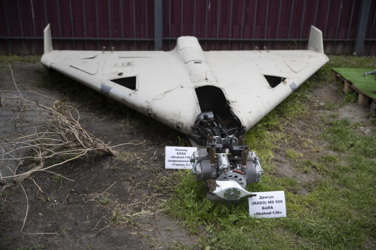 W rosyjskich dronach odnaleziono chińskie części