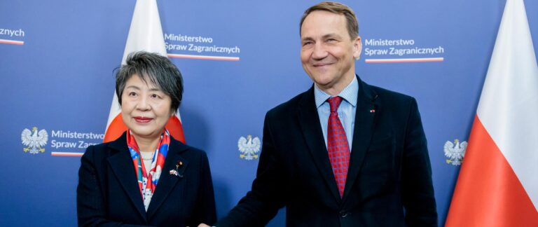 Szefowie MSZ Polski i Japonii podpisali plan działań na rzecz partnerstwa strategicznego