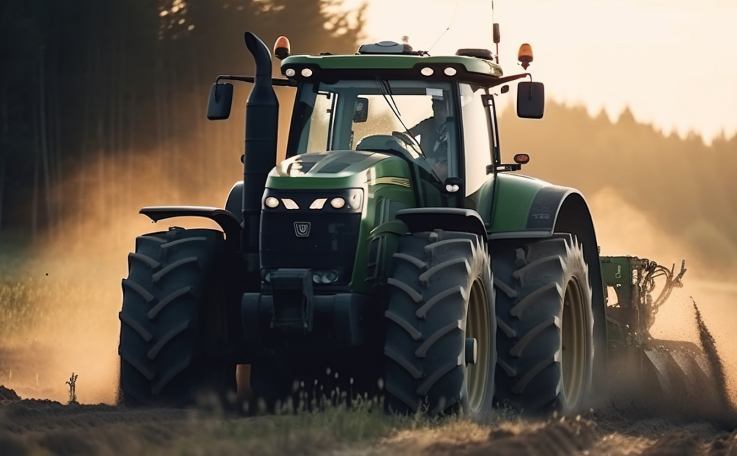 Traktor, rolnictwo. Źródło: Freepik