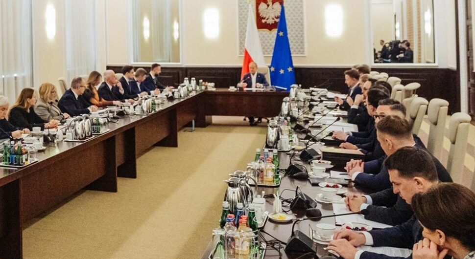Posiedzenie rządu. Fot. Kancelaria Prezesa Rady Ministrów