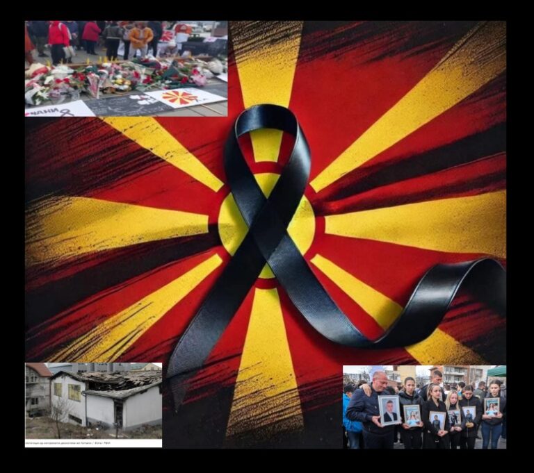 Media krytykowane po tragedii w Macedonii Północnej