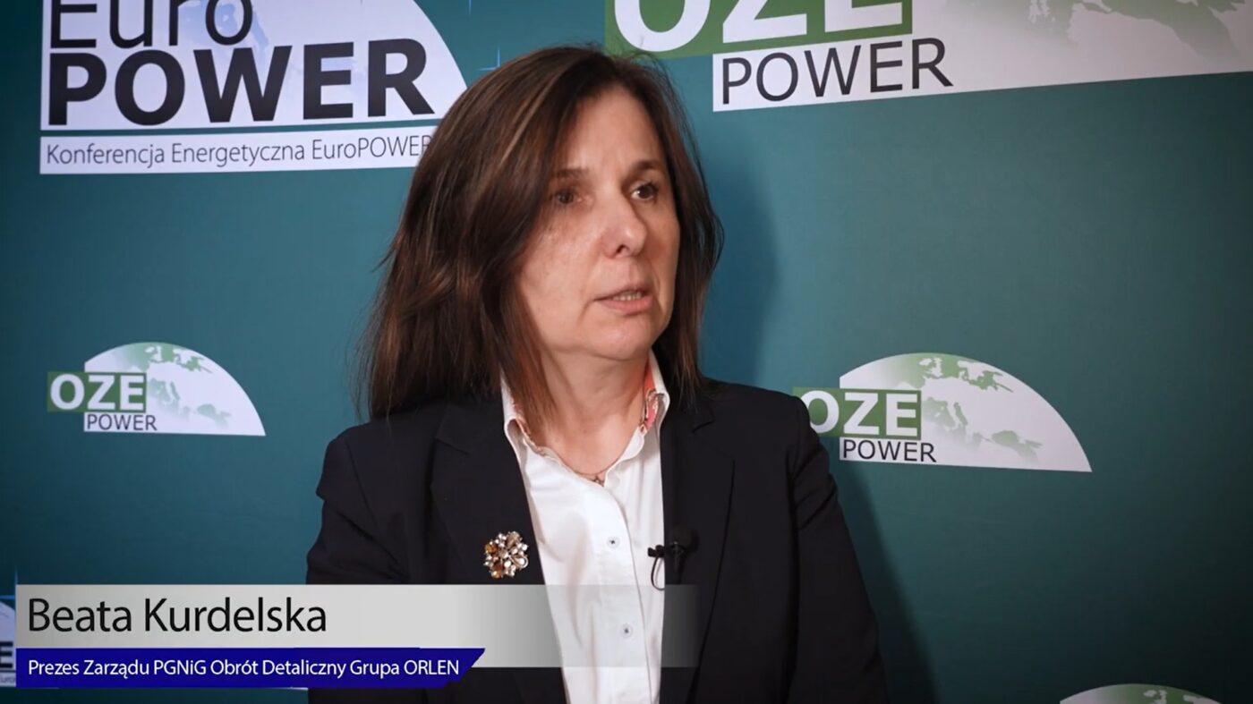 Beata Kurdelska, prezes PGNiG Obrót Detaliczny, Grupa Orlen. Fot. Biznes Alert