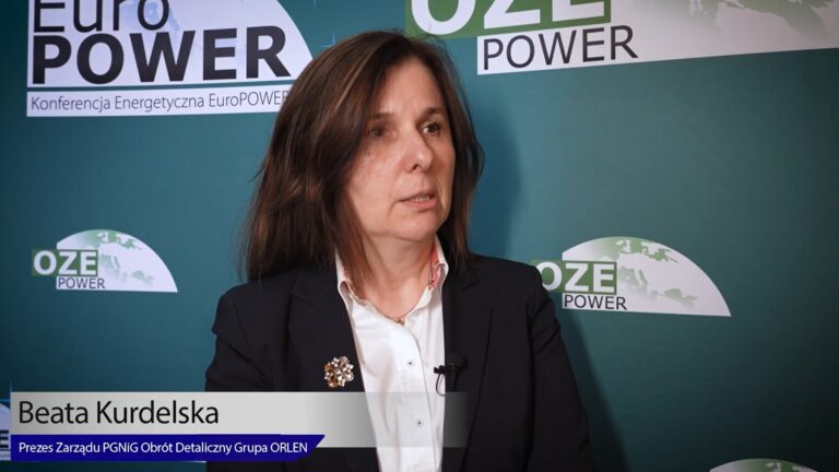Beata Kurdelska prezes PGNiG: Przez transformację energetyczną przechodzimy razem z naszymi klientami (WIDEO)
