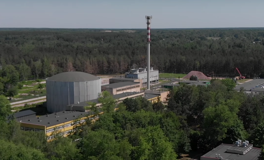 Reaktor Maria. Źródło: Narodowe Centrum Badań Jądrowych/YouTube