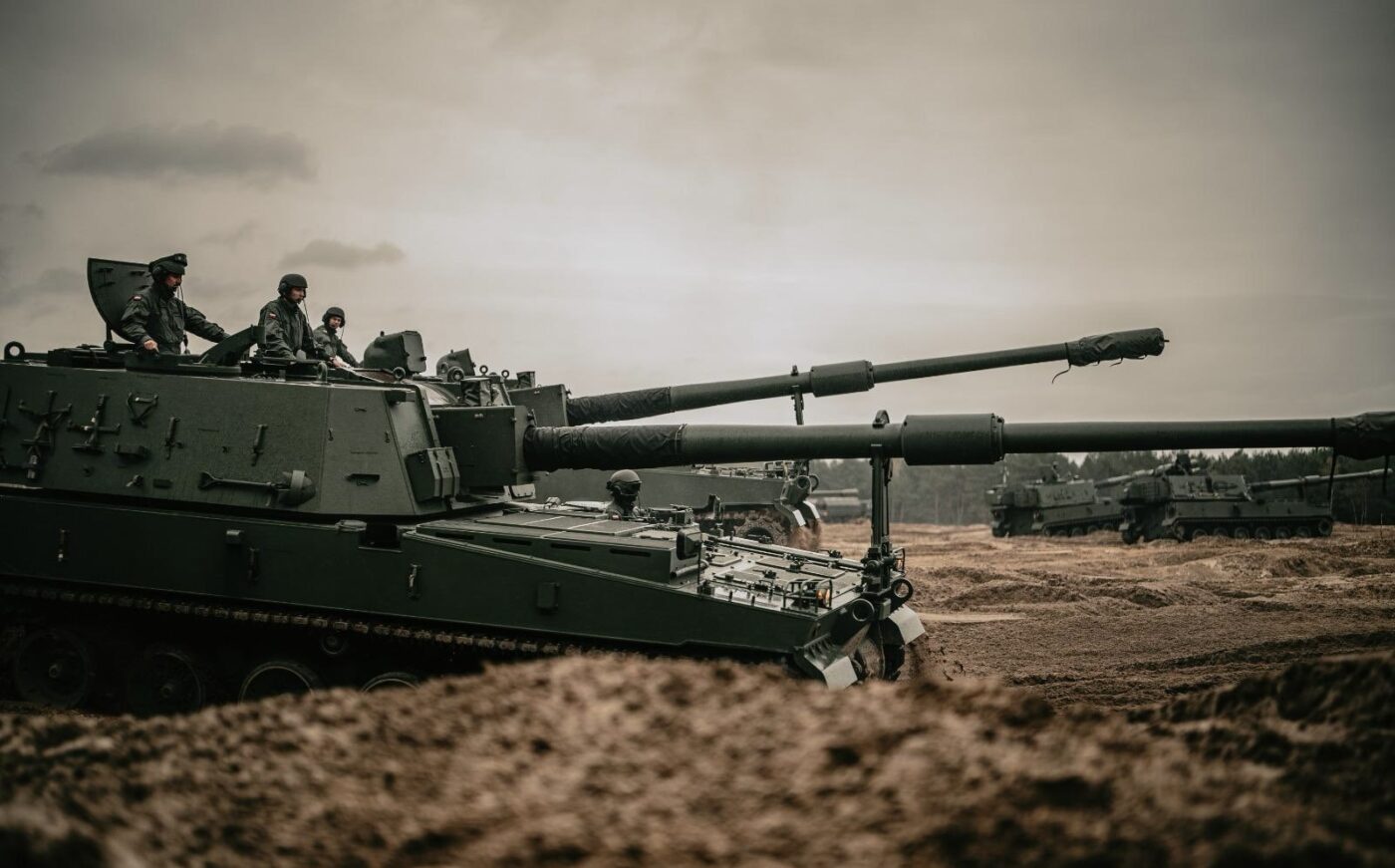 Na poligonie w Nowej Dębie odbyło się intensywne szkolenie obsług i dowódców armatohaubic K9A1 Thunder z 19. Lubelskiej Brygady Zmechanizowanej, Foto: x.com/DGeneralneRSZ