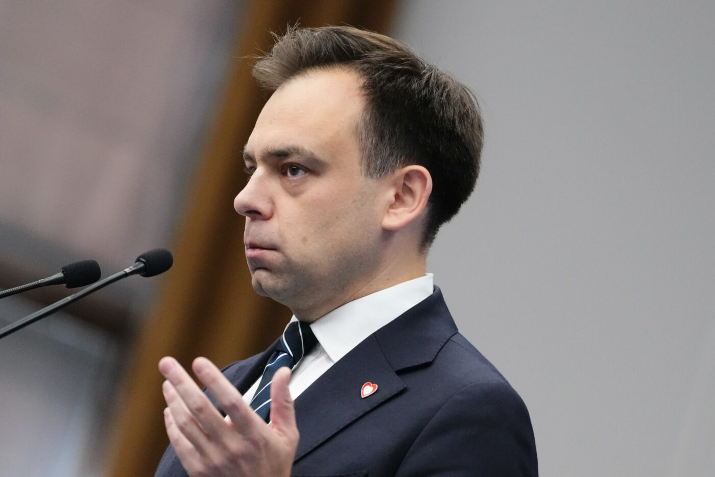 Minister finansów Andrzej Domański. Fot.: East News / Marysia Zawada / Reporter