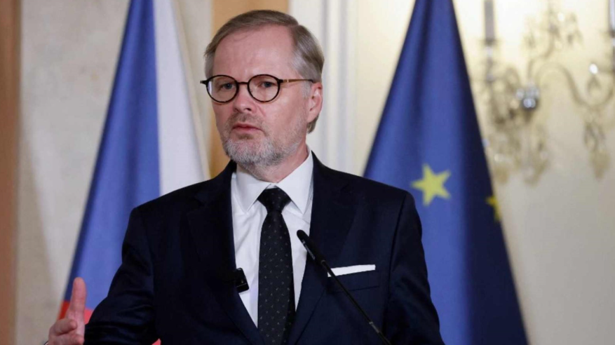 Czeski premier Peter Fiala. Źródło: praguemorning.cz 