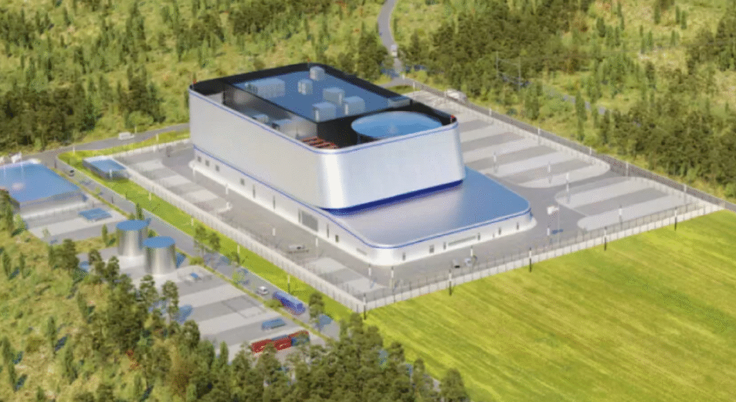 Wizualizacja reaktora BWRX-300. Źródło: OSGE