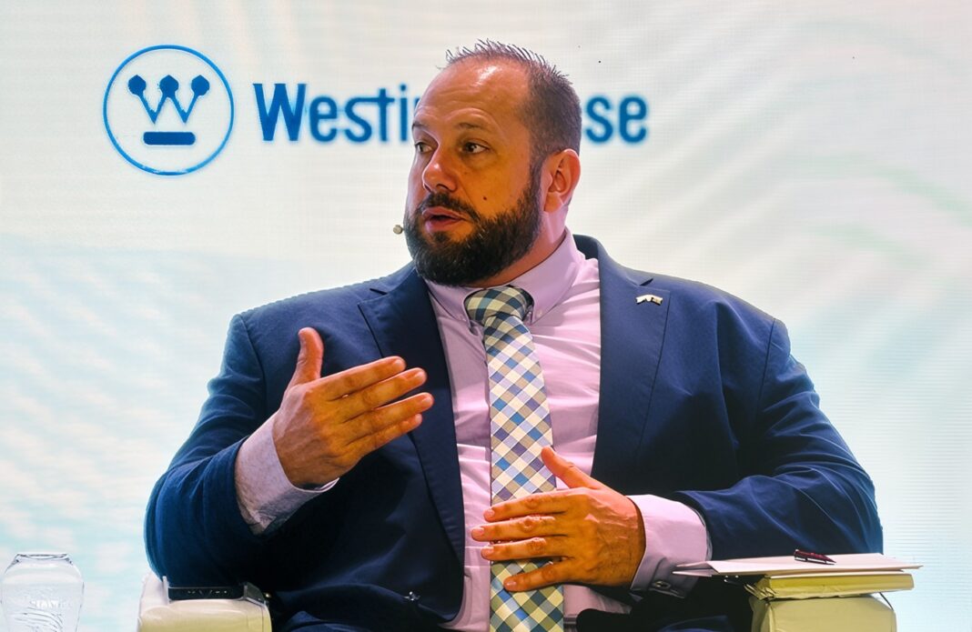 Sean Jones, dyrektor ds. globalnego łańcucha dostaw Westinghouse. Fot. Jędrzej Stachura