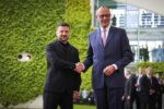 prezydent Ukrainy Wołodymyr Zełenskij i kanclerz Niemiec Friedrich Merz, zdjęcie: www.president.gov.ua
