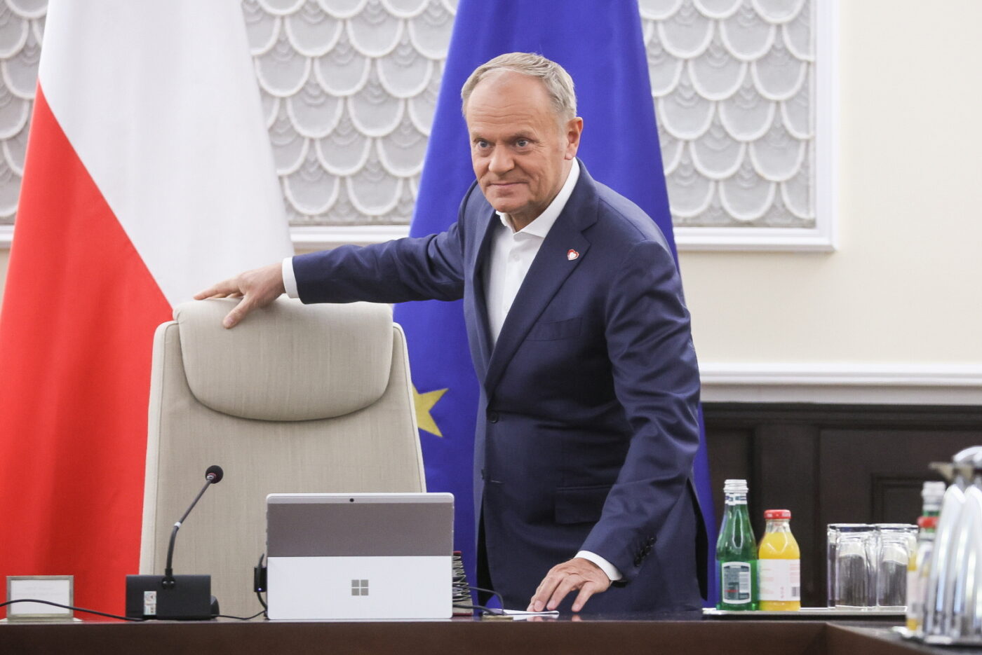 Premier Donald Tusk foto: PAP/Leszek Szymański