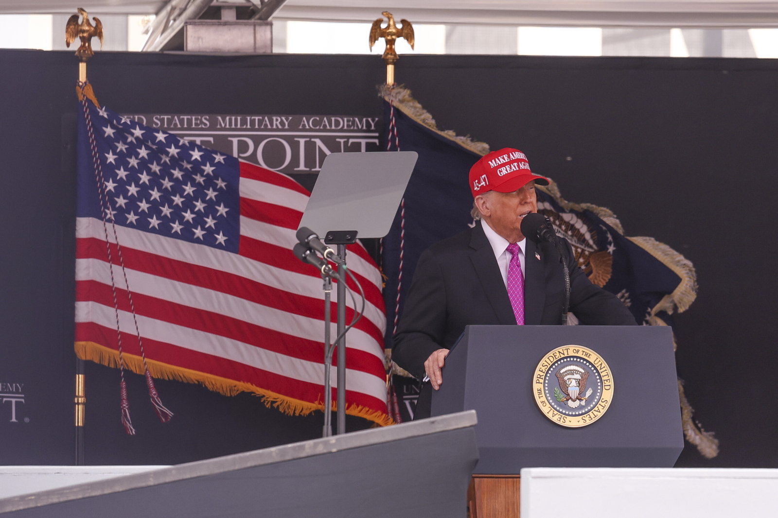 Prezydent USA Donald Trump, foto: EPA/SARAH YENESEL