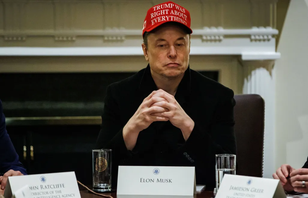 Elon Musk. Fot. EPA/Samuel Corum/ POOL