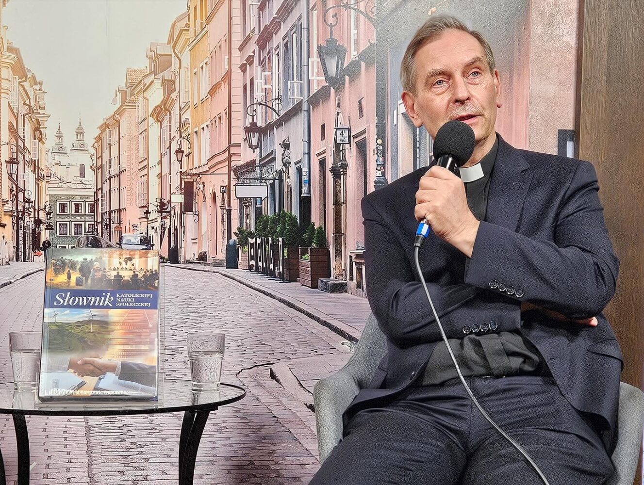Ks. prof. Piotr Mazurkiewicz z UKSW. Fot. Facebook.com/agerecontra