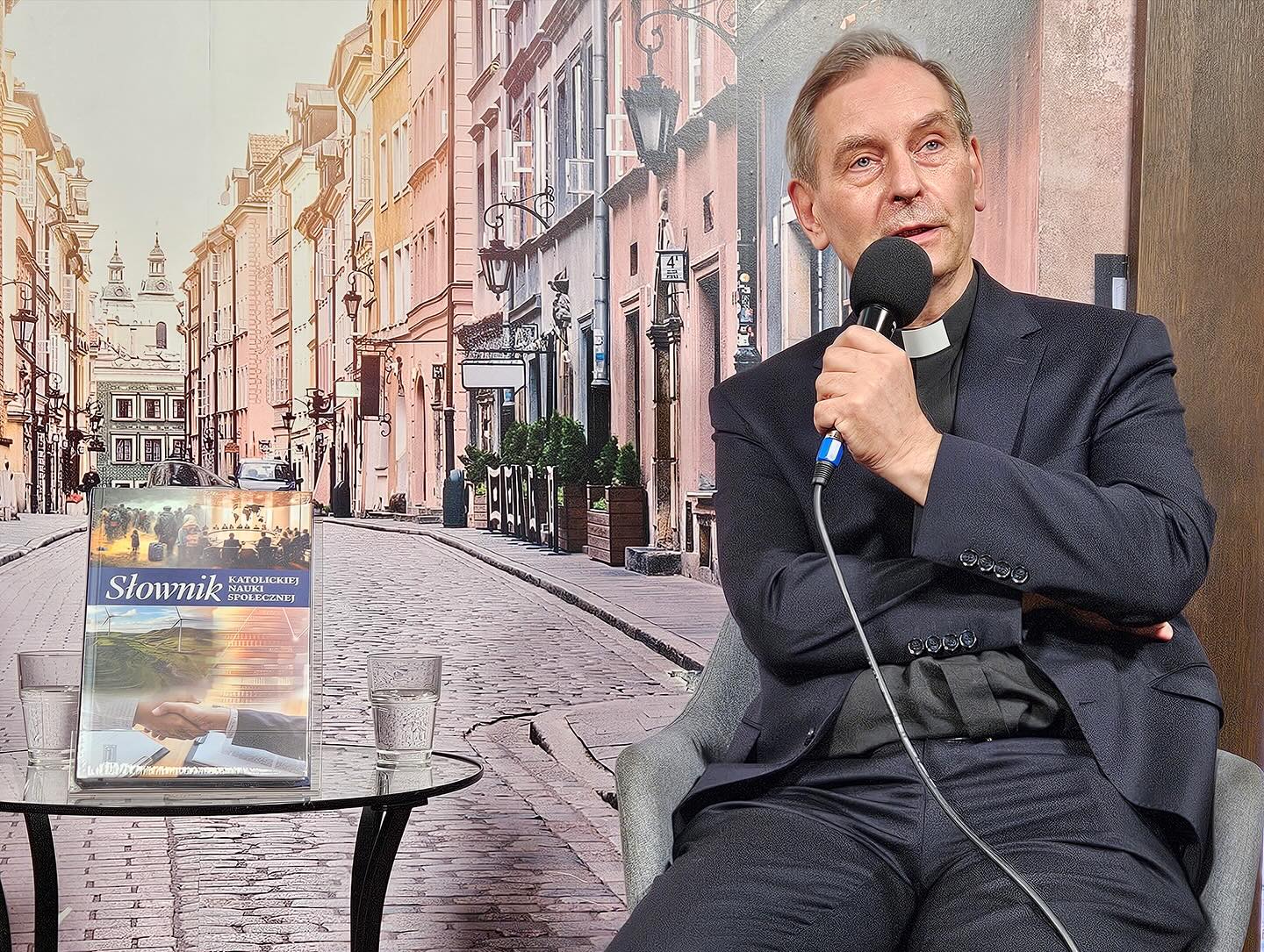 Ks. prof. Piotr Mazurkiewicz z UKSW. Fot. Facebook.com/agerecontra