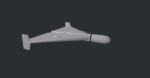 Screen 3d modelu Shahed-136 (ГЕРАНЬ-2) MS001, źródło: /war-sanctions.gur.gov.ua