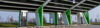 Stacja ładowania, MOP. Fot. Generalna Dyrekcja Dróg Krajowych i Autostrad