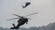 Black Hawk. Fot. PAP/EPA/CHRISTIAN BRUNA